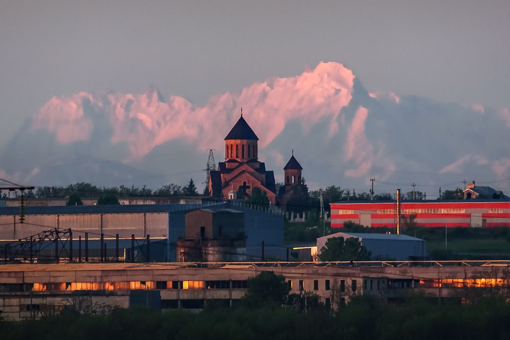 На рассвете