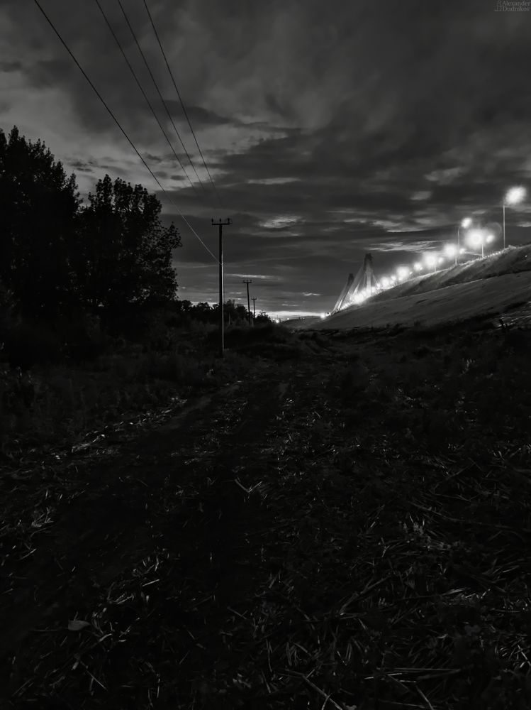 Огни ночного города
