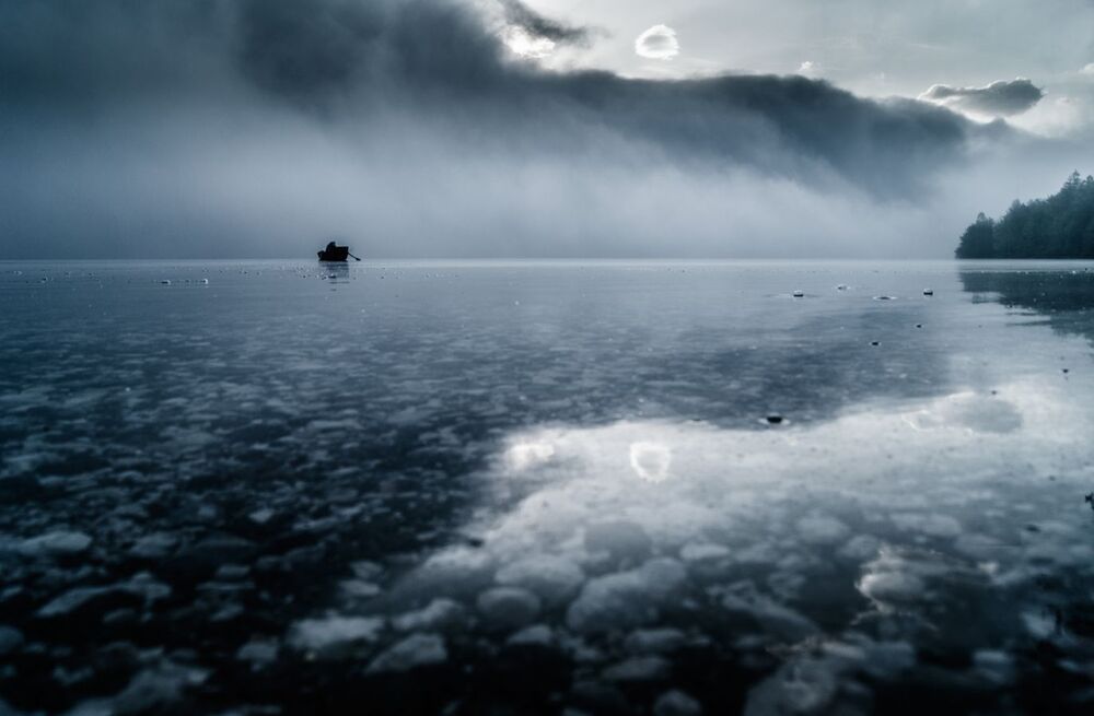 Fishing in the fog