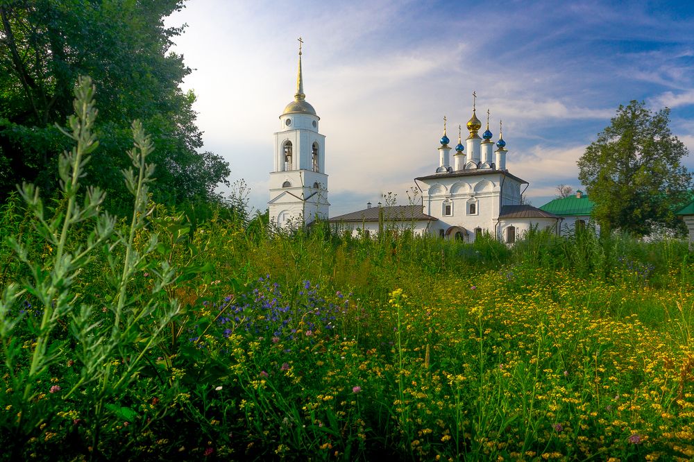 Свято-Покровский Добринский мужской монастырь. Тульская область.