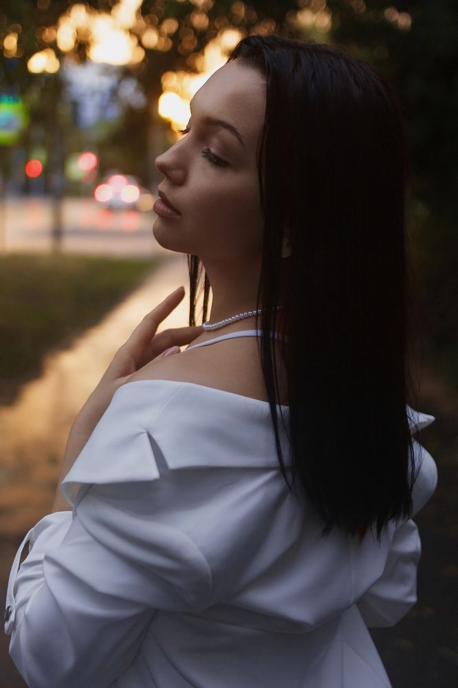 Сумерки. Дождь.