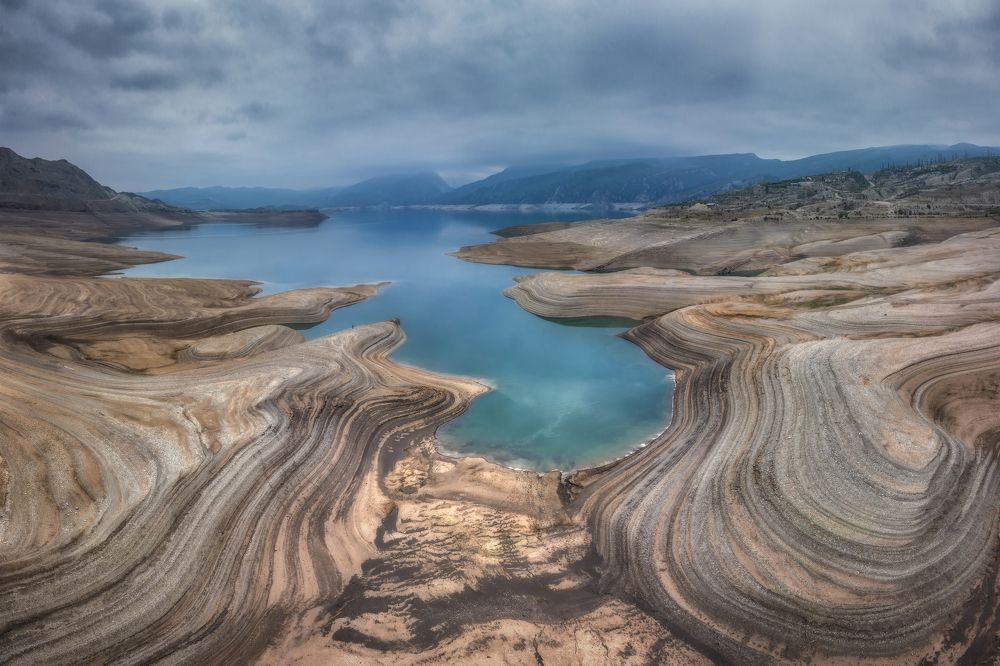 Дагестан. Чиркейское водохранилище.