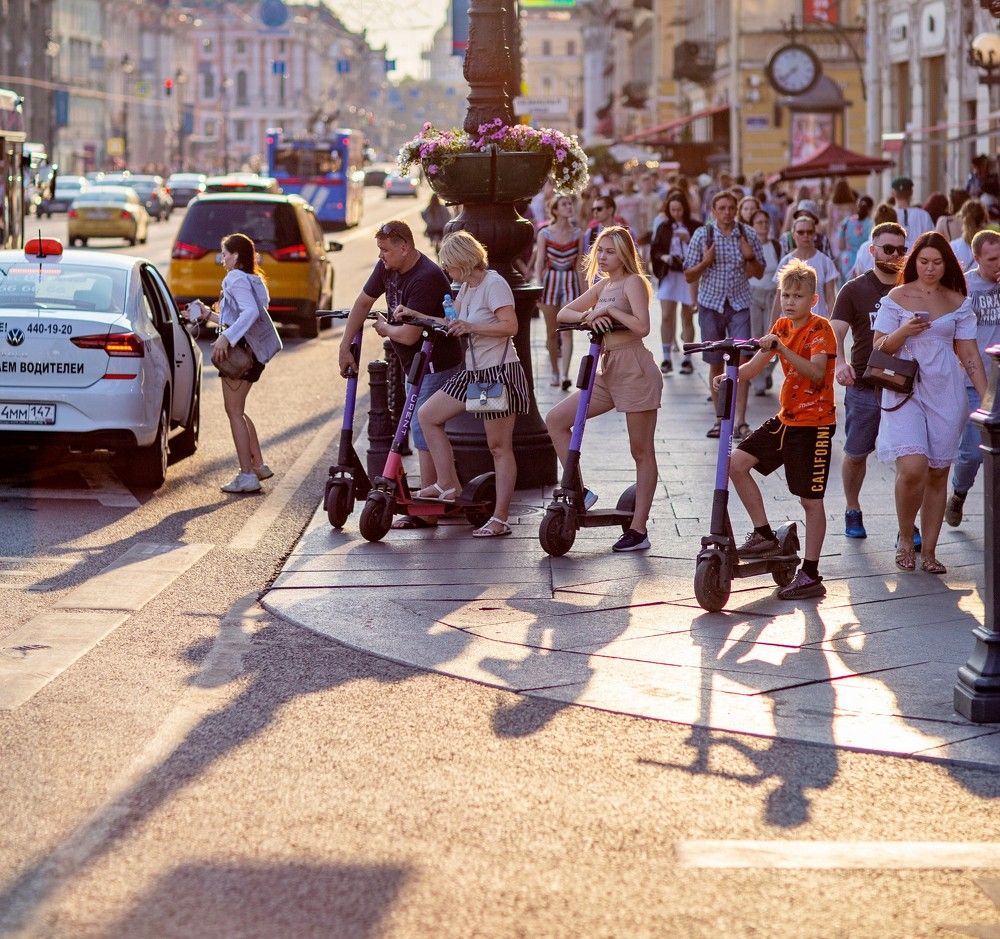 Лето, Питер в моменте...