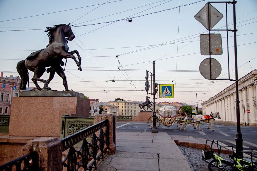 Лето, Питер в моменте...