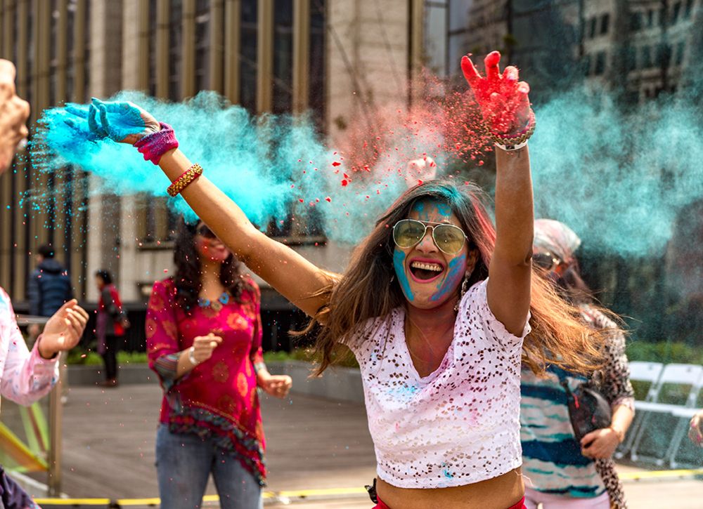 Holi festival in Shanghai