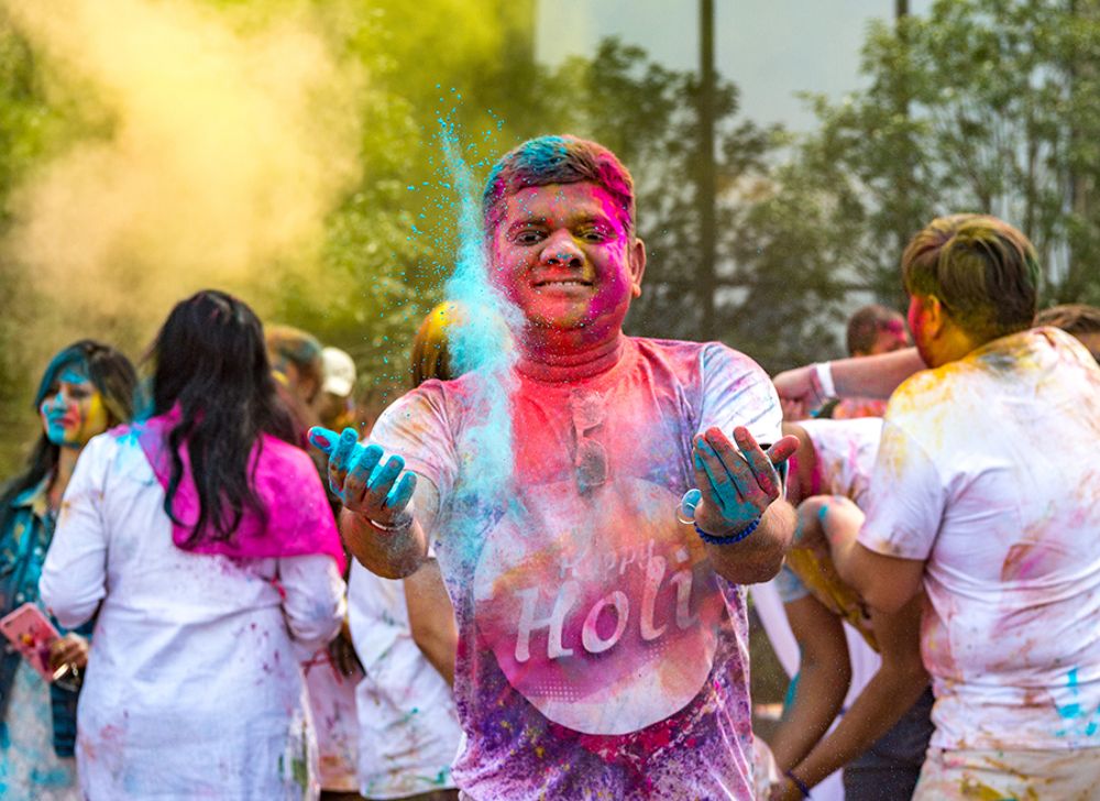 Holi festival in Shanghai
