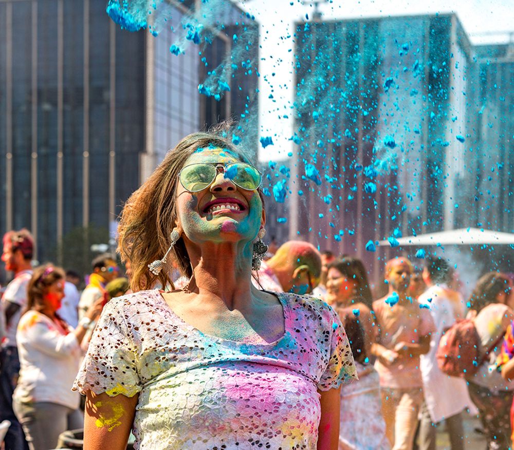 Holi festival in Shanghai