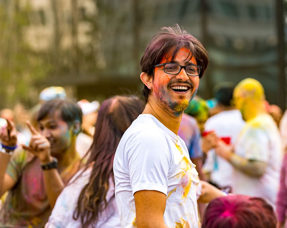 Holi festival in Shanghai