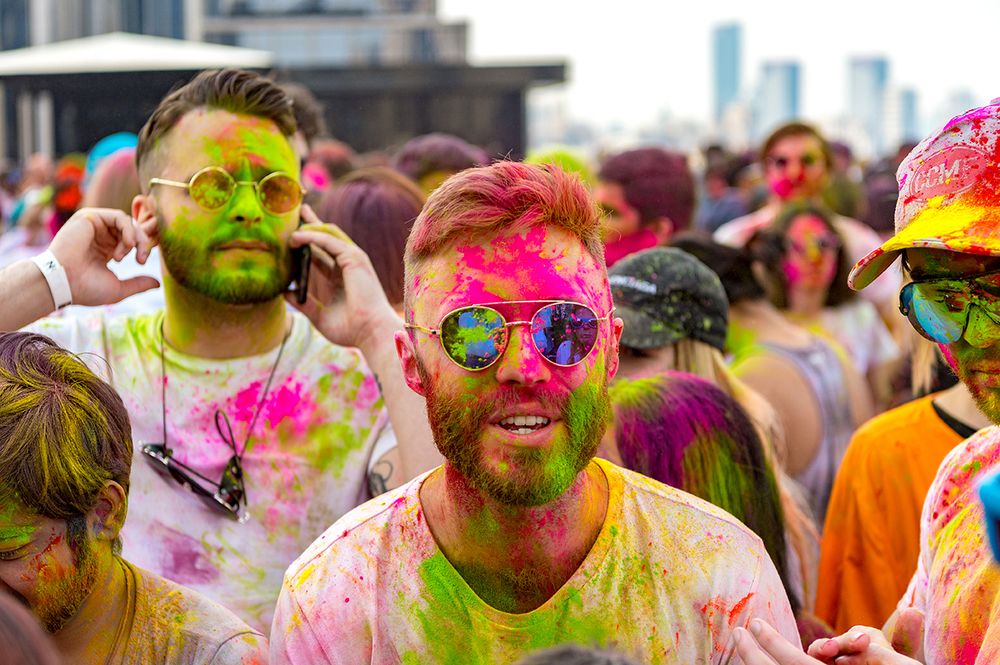 Holi festival in Shanghai