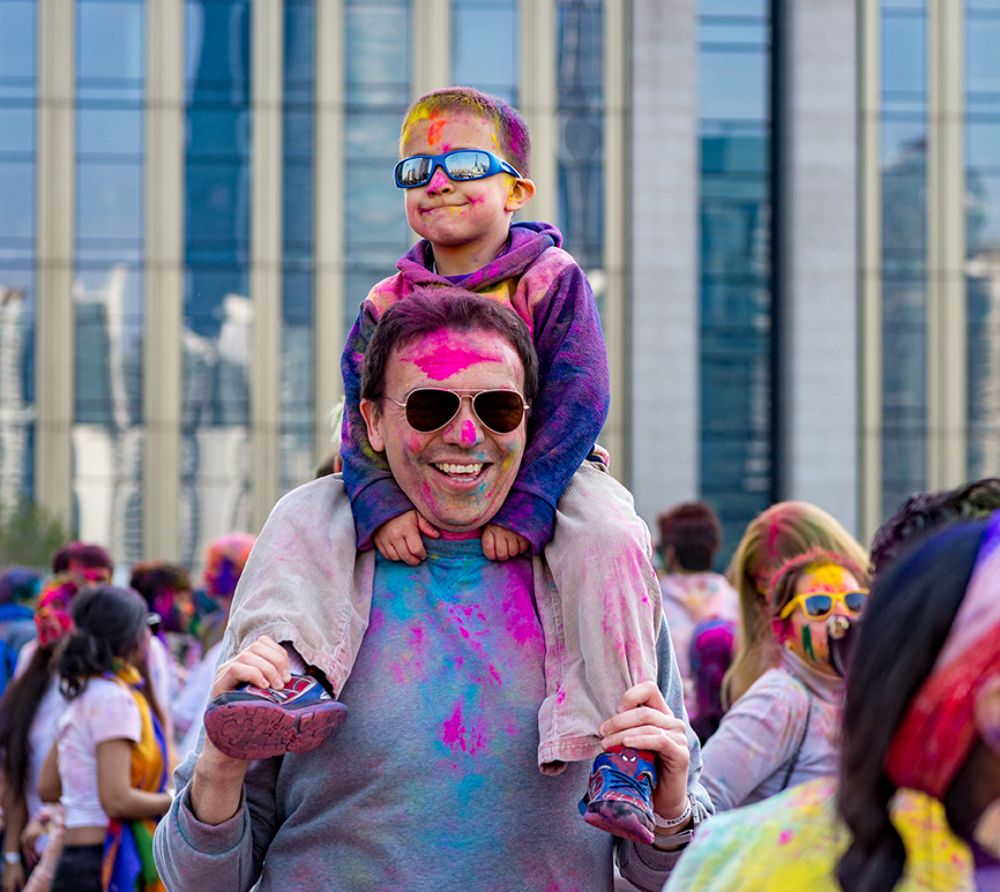 Holi festival in Shanghai