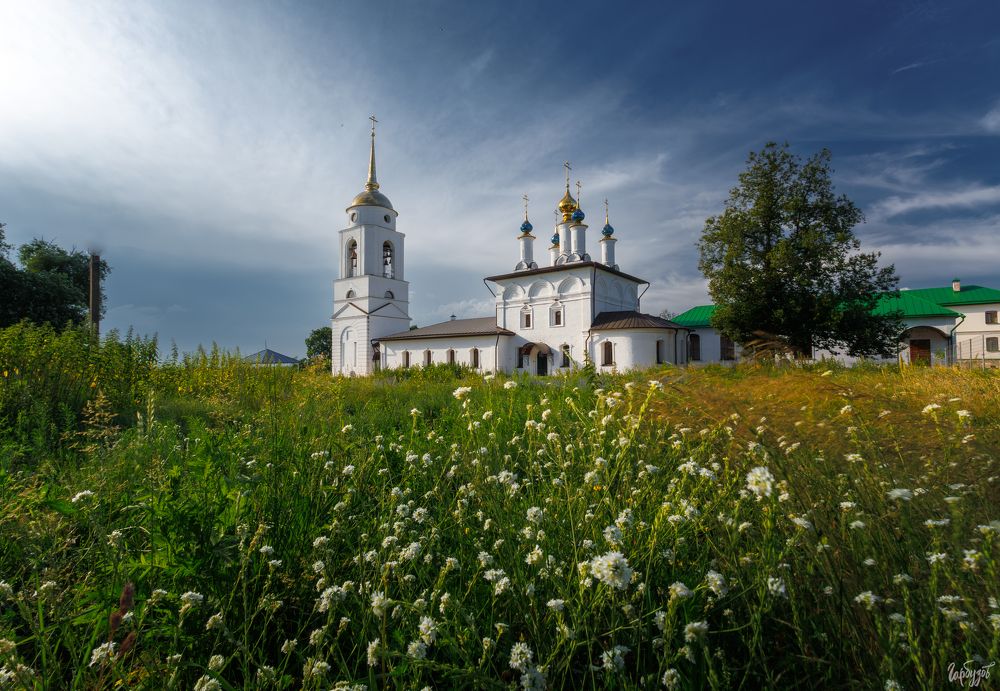 Лихвинский Покровский Добрый мужской монастырь. Тульская область.