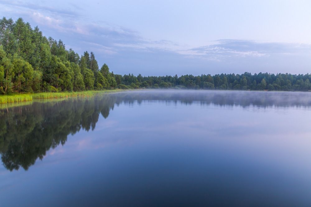 У озера с вечера до утра