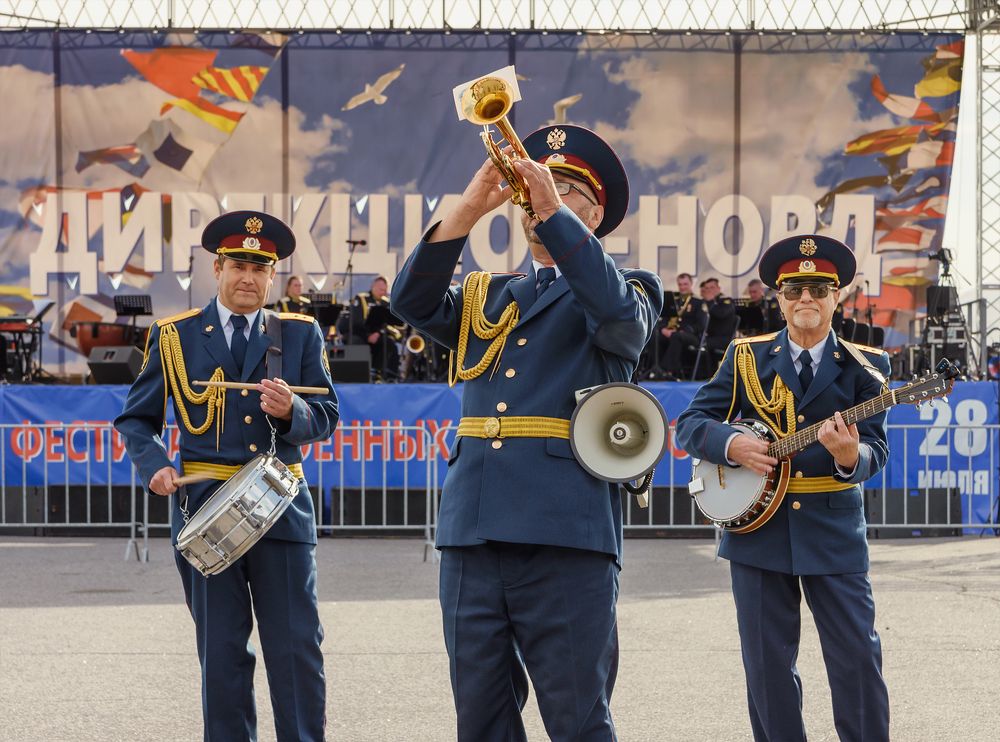 Фестиваль военных оркестров, день ВМФ 2024-8