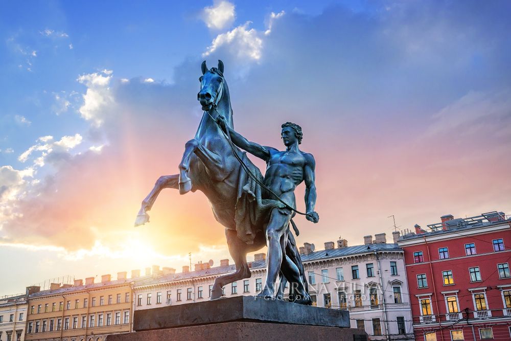 Аничков мост в Санкт-Петербурге