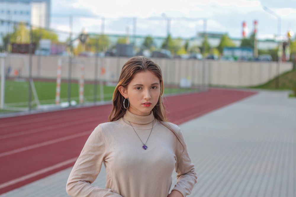 Настя.