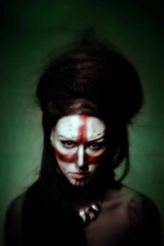 tribal portrait