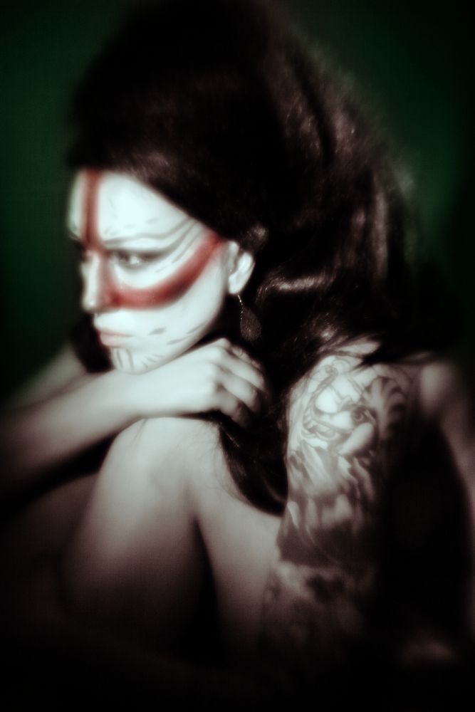 tribal portrait