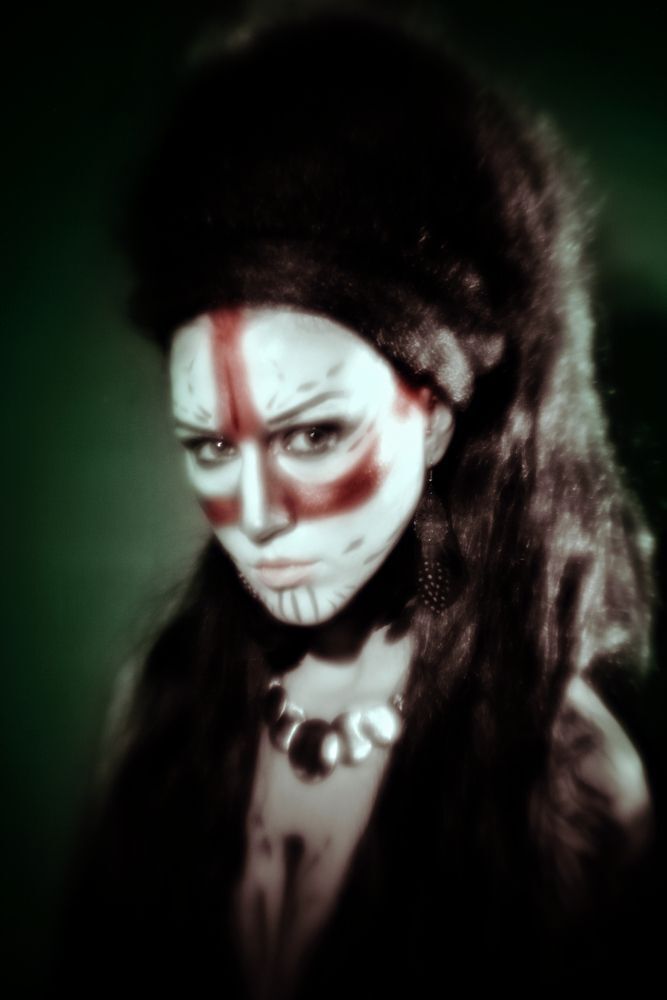 tribal portrait