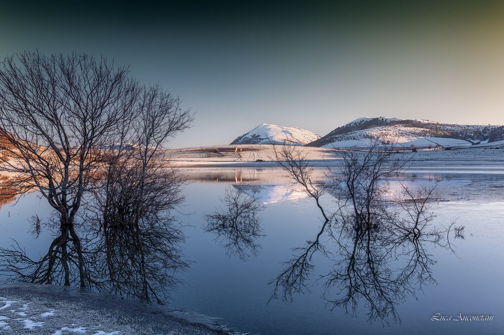 Sunrise at Sibillini nat park