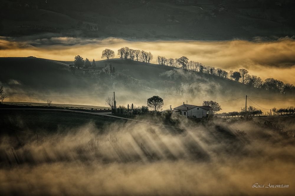 Sunrise at Sibillini nat park