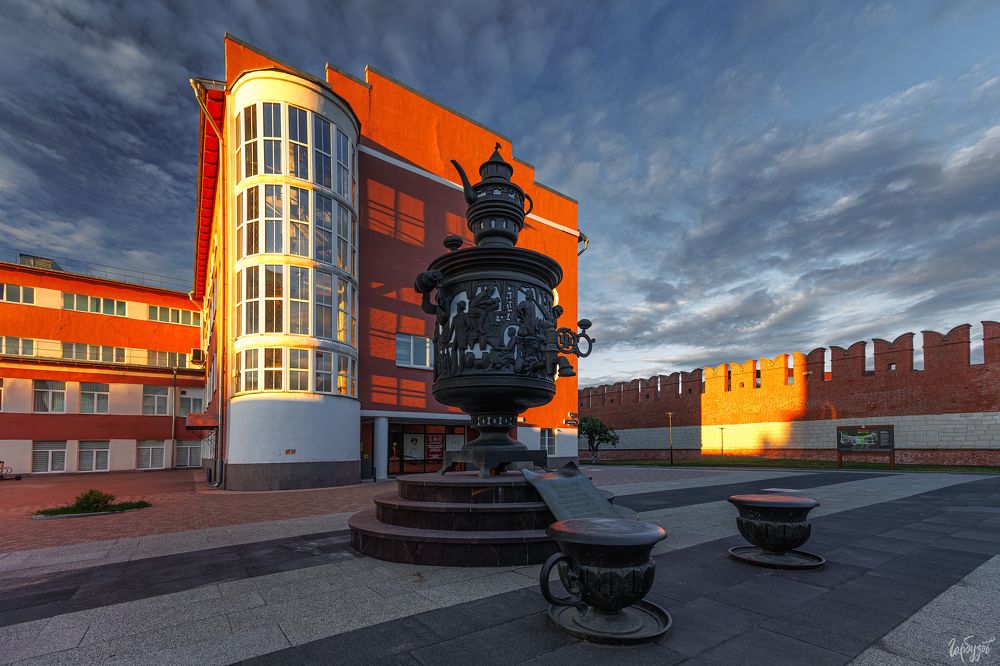 Памятник самовару. Тула.
