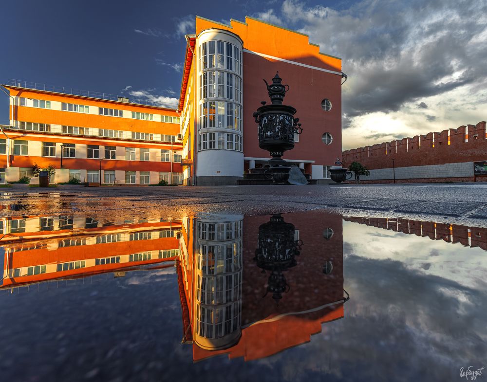 Памятник самовару. Тула.
