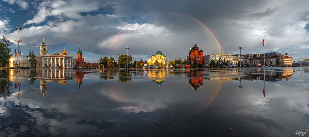 Тула после дождя.