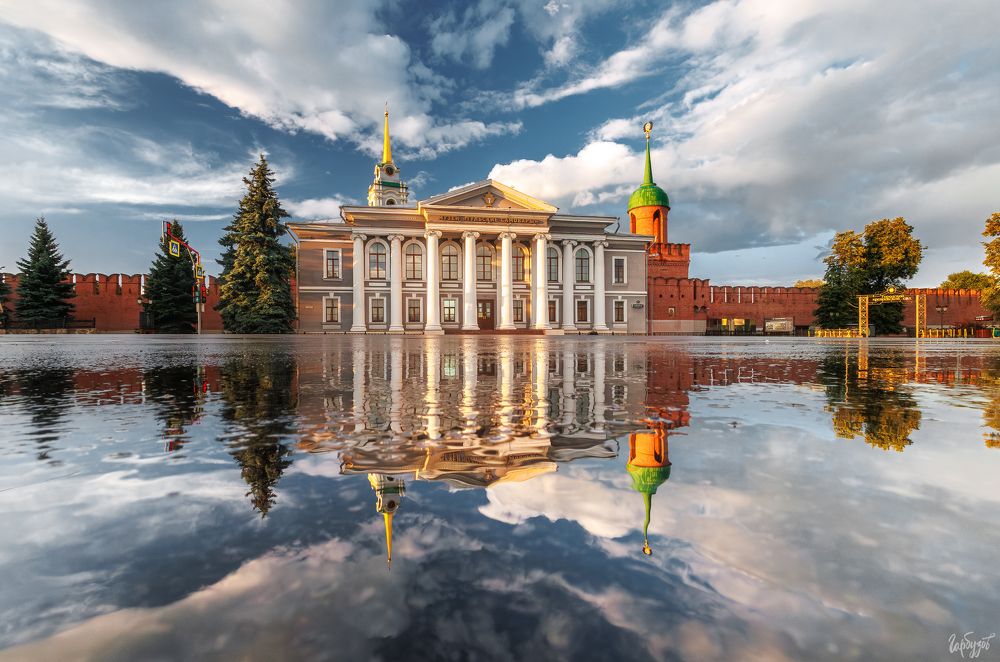 Тула после дождя.