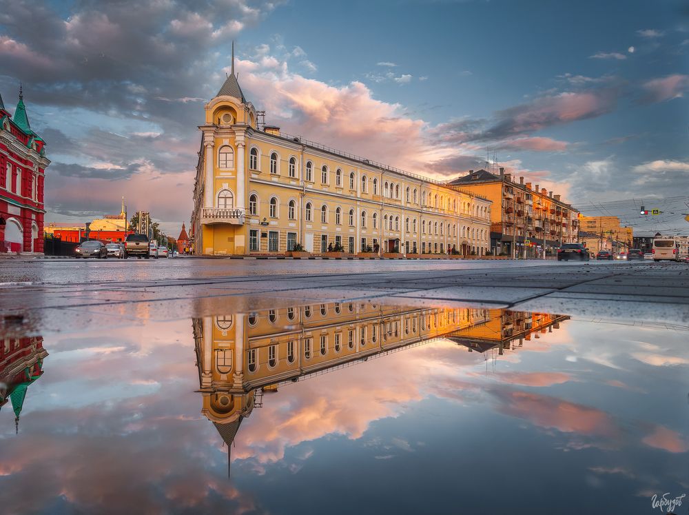 Тула после дождя.