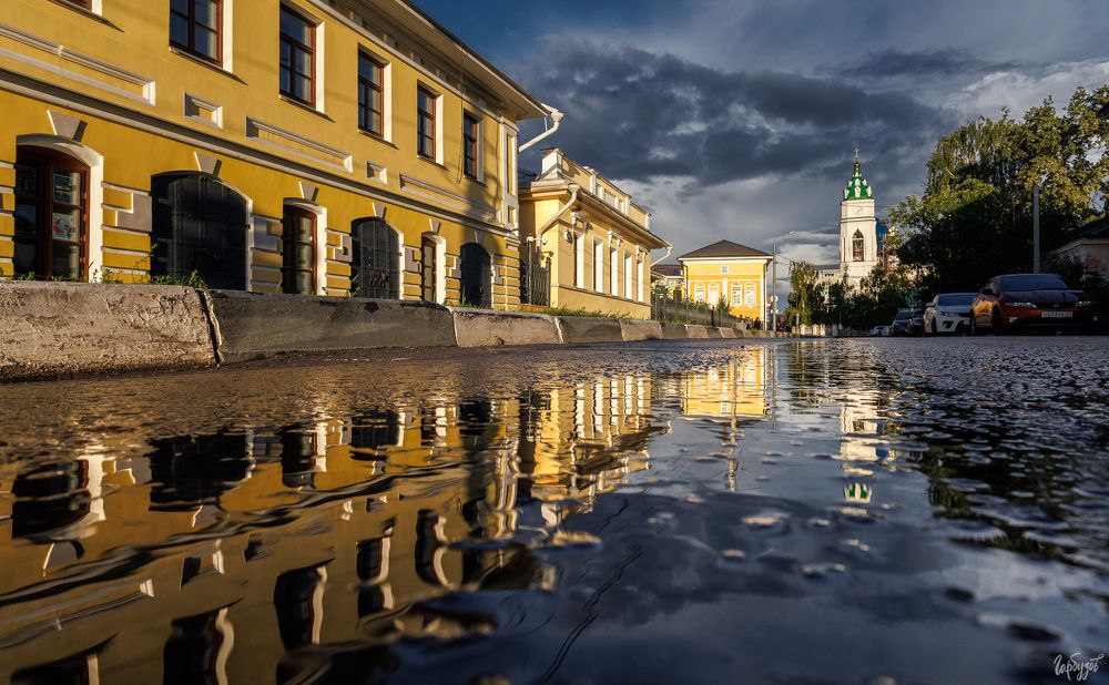 Тула после дождя.