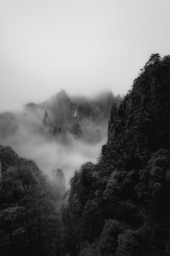 Huangshan mountain