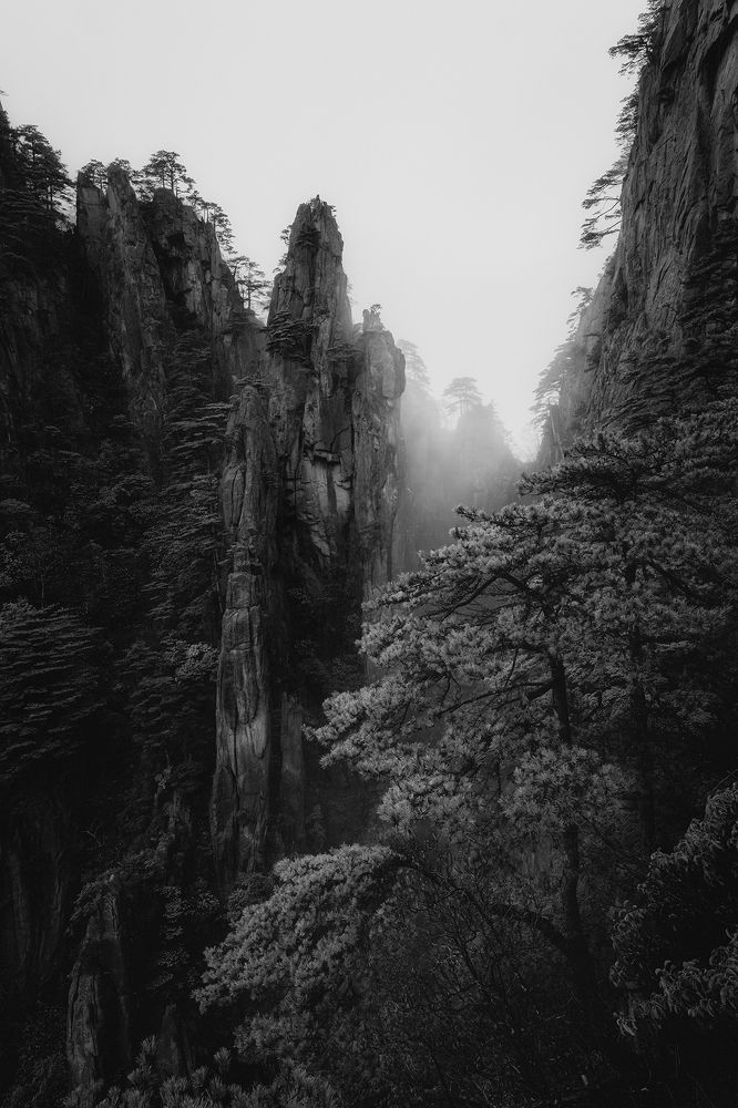 Huangshan mountain