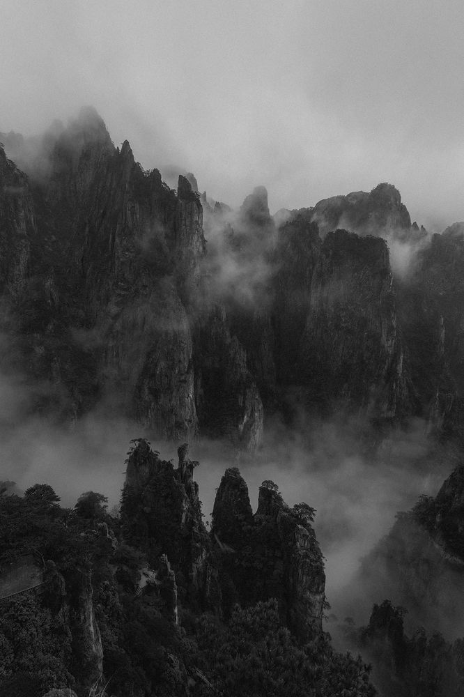 Huangshan mountain