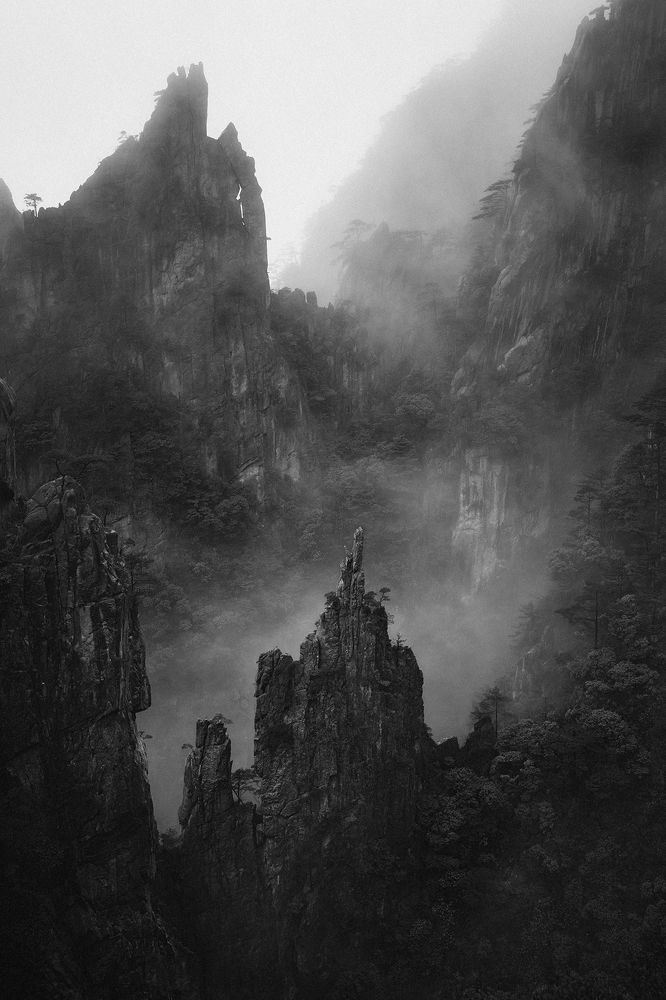 Huangshan mountain