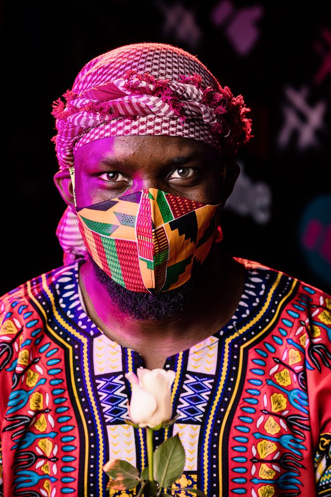 Ankara Masked Arafat Portraits