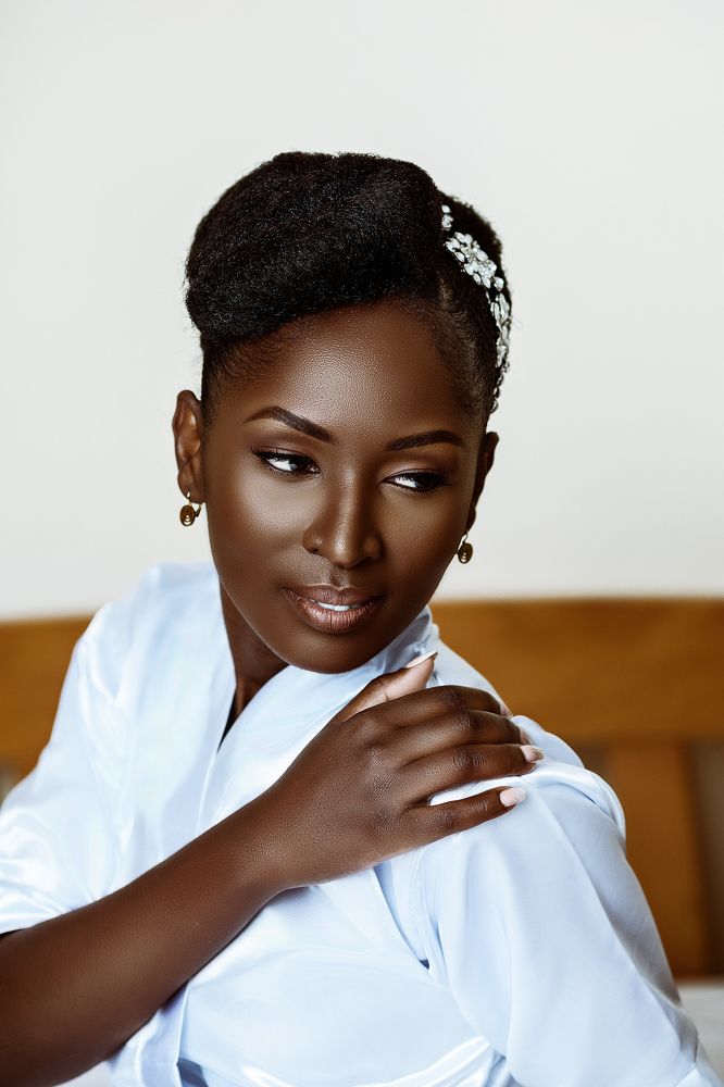 Kenyan Bridal Bride Morning Preps Portraits In Nairobi City County