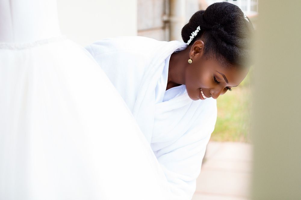 Kenyan Bridal Bride Morning Preps Portraits In Nairobi City County