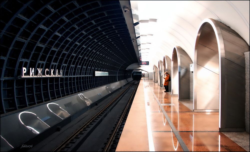 станция метро Рижская Москва