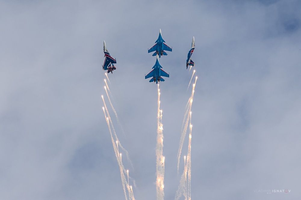 Выступление  АГВП &laquo;Русские Витязи&raquo;