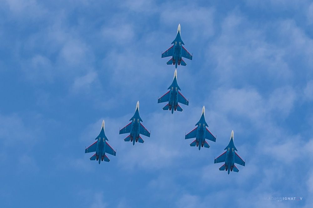 Выступление  АГВП &laquo;Русские Витязи&raquo;