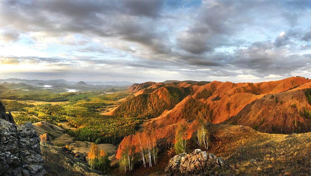 Утро в горах