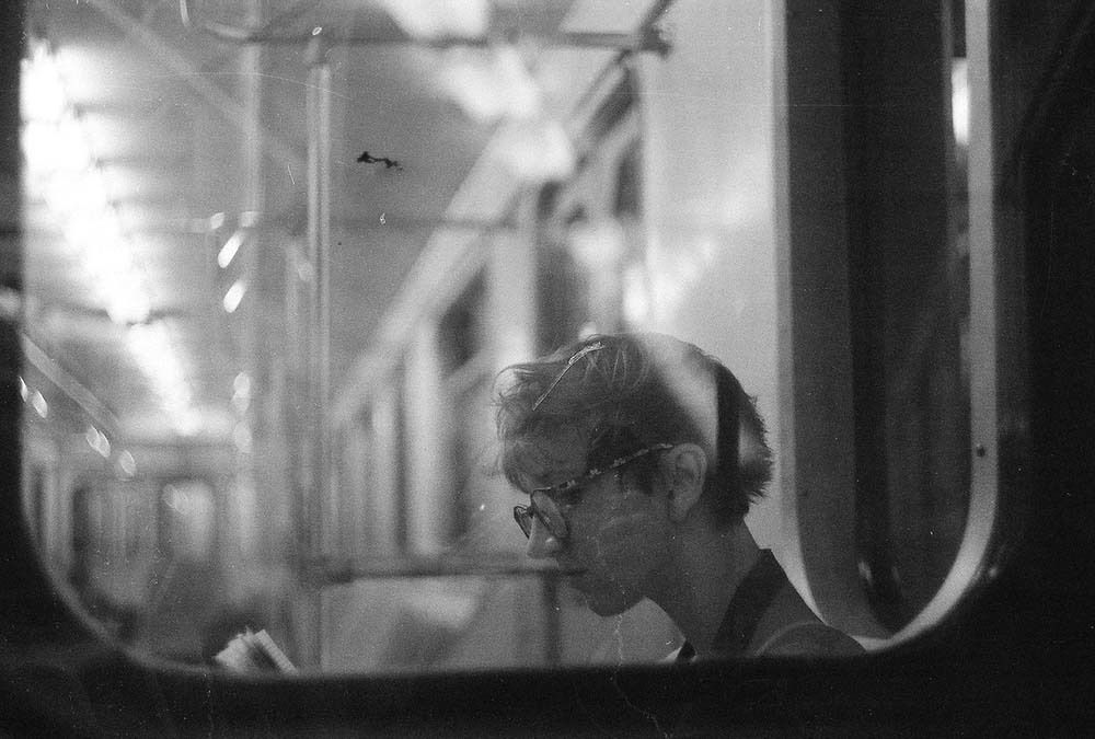 в метро/subway