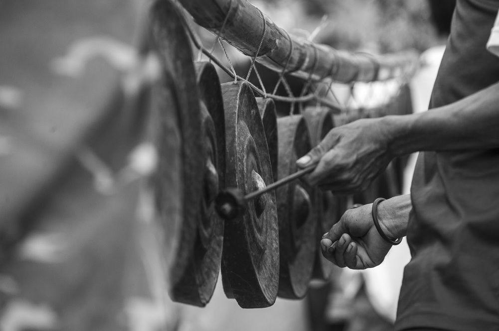 A traditional funeral of Jrai people