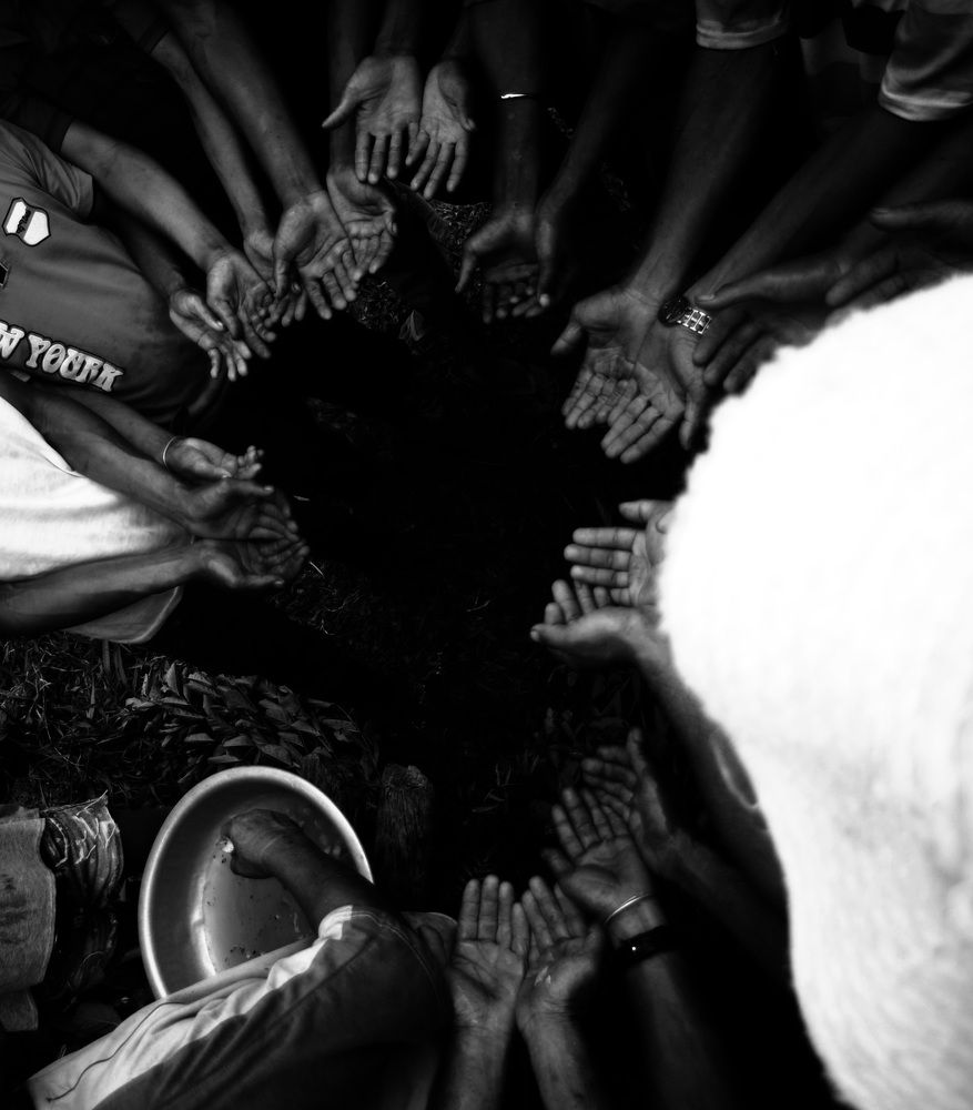A traditional funeral of Jrai people