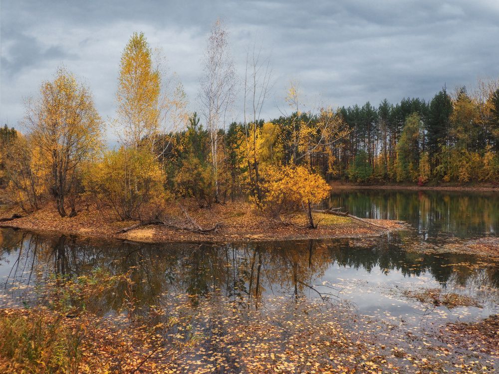 Осень на Байдаевских прудах