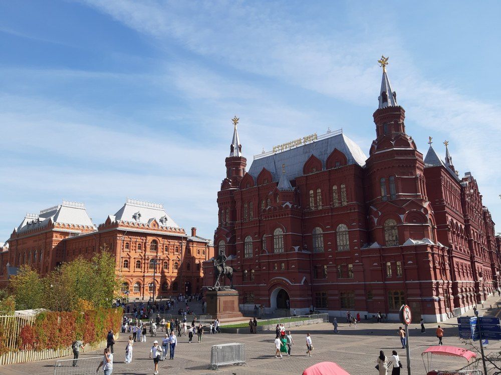 Пальмы у Красной площади