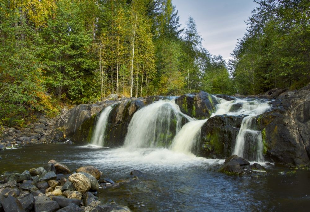 Водопад Падун