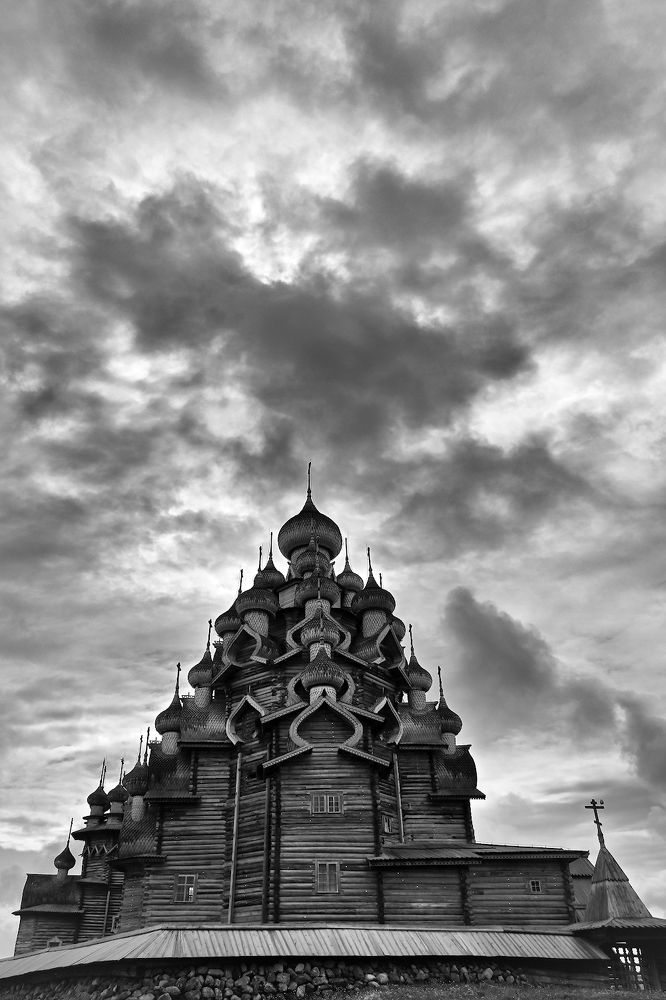 Кижи. Тучи и облака