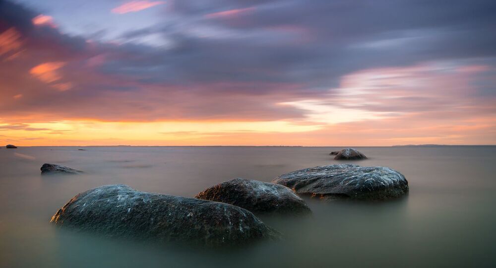 Light,water and stones
