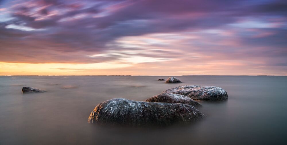 Light,water and stones